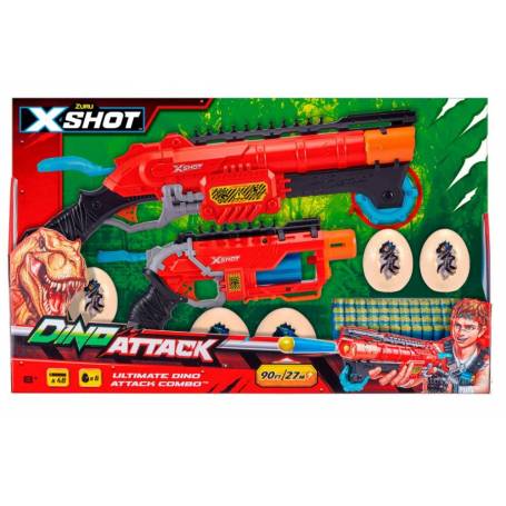 NERF X-SHOT DINO ATTACK COMBO PACK