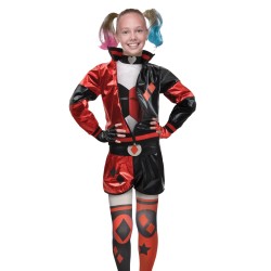 VESTITO HARLEY QUINN BAMBINA 10/12 ANNI