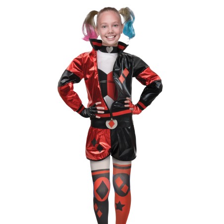 VESTITO HARLEY QUINN BAMBINA 10/12 ANNI