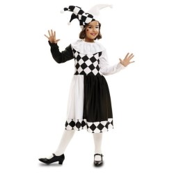 VESTITI ARLEQUINE B/N 7/9 ANNI