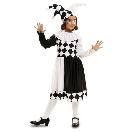 VESTITI ARLEQUINE B/N 7/9 ANNI