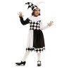 VESTITI ARLEQUINE B/N 7/9 ANNI