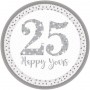 8 PLATES SILVER ANNIV. PAPER 22.7 CM Q