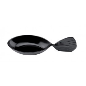 CUCCHIAINI MONODOSE PESCE 20CC 30PZ NERO