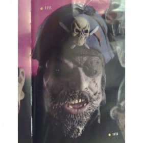 MASCHERA PIRATA FINGOMMA IN BUSTA