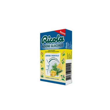 ASTUCCI CARAMELLE RICOLA 50GR LIMONE E MENTA GLACIALE