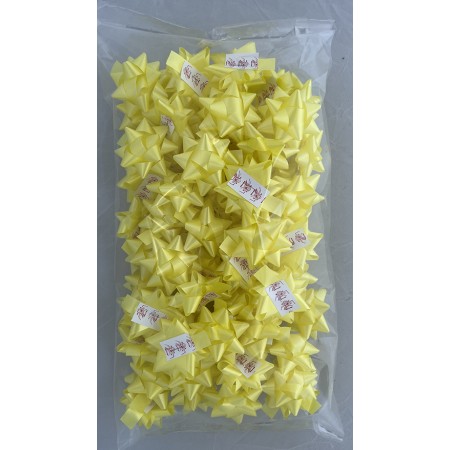 BUSTE FIOCCHI 10MM GIALLO LIMONE 100PZ