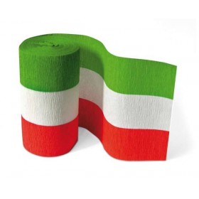 CARTA CRESPA TRICOLORE 10X10 (PREZZO SINGOLO)