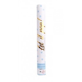 CANNONE SPARACORIANDOLI 60 CM AZZURRI