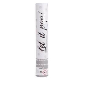 CANNONE SPARACORIANDOLI 40 CM BIANCHI
