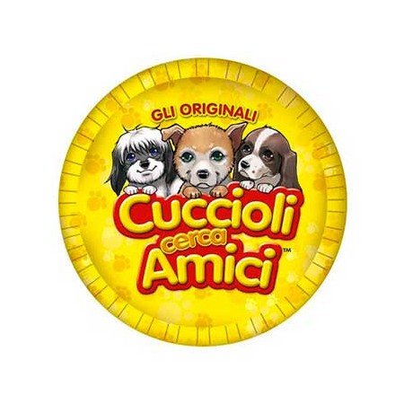 10 PIATTI 23 CM. CUCCIOLI C.A..