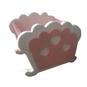 CULLA POLISTIROLO ROSA GRANDE