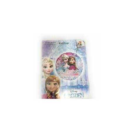 PALLONCINI MYLAR 18CI HOLO FROZEN B/COMPLEANNO