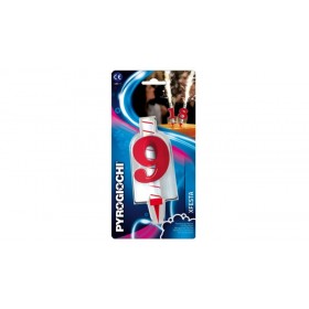 CANDELE NUMERO 9 FONTANA