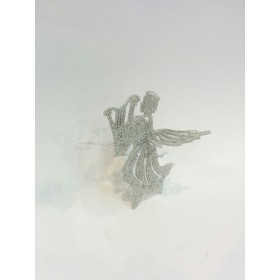 ADDOBBI ANGELI 3D 10CM ARG. - 04680115.