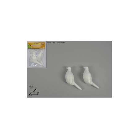 UCCELLI POLISTOROLO 13CM