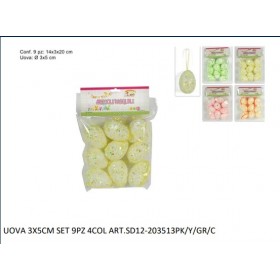 UOVA 3*5 CM SET 9 PZ