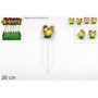 SPILLONI SET 2 PZ CONIGLIO/GALLINA C/UOVO