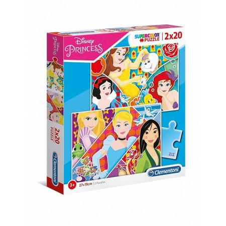 PUZZLE 2X20 PRINCIPESSE