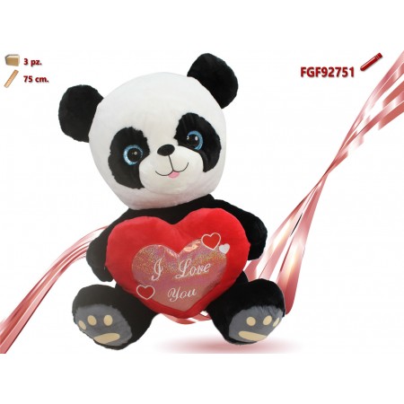 PANDA CON CUORE CM.75