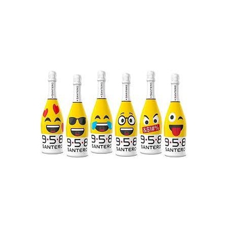 BOTTIGLIE SANTERO 958 EMOJI