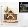CASETTA LEGNO C/LUCI INNEVATA