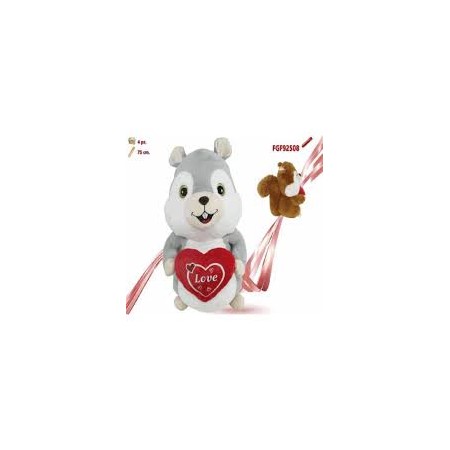 SCOIATTOLO CON CUORE CM.75