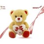 ORSO PELUCHE CON CUORE CM.30