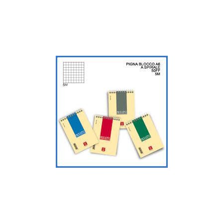 BLOCCHI NOTES SPIRALE 10X15 5MM PIGNA