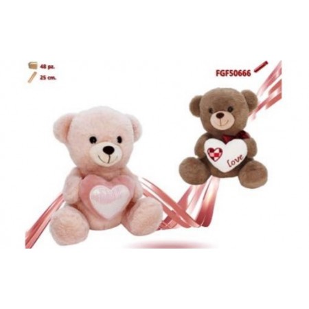 ORSO CON CUORE CM.25