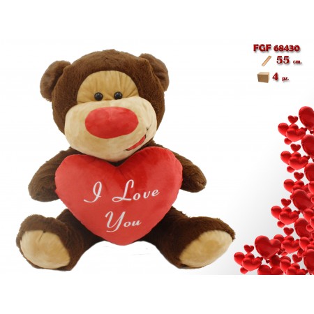 ORSO CON CUORE CM.55