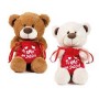 PELUCHE ORSO CON CUORE CM.35