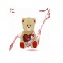 PELUCHE ORSO CON CUORE CM.25