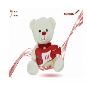PELUCHE ORSO CON CHITARRA CM.25