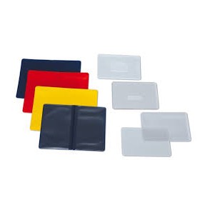 PORTA PATENTI EUROPEE SVAR SCAMOSC. MARRONE