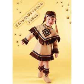 VESTITI PRINCIPESSA SIOUX 3 ANNI