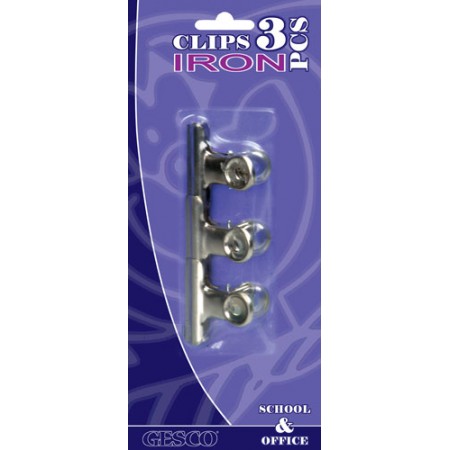 BLISTER 3 CLIPS IRON 1/24/288