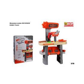 BANCO DA LAVORO CON 32 ACCESSORI