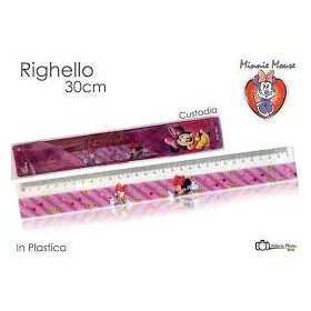 RIGHELLO 30CM MINNIE
