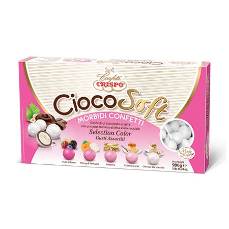 CONFETTI CIOCO SOFT SELECTION ROSA 900GR