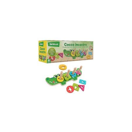 COCCODRILLO CON FORMINE IMPILABILI