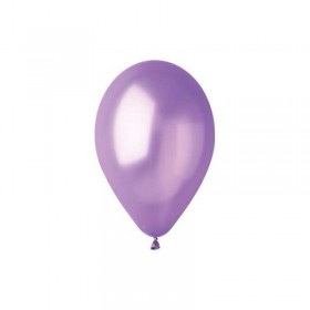 PALLONCINI 100PZ LAVANDA METAL 5 POLLICI