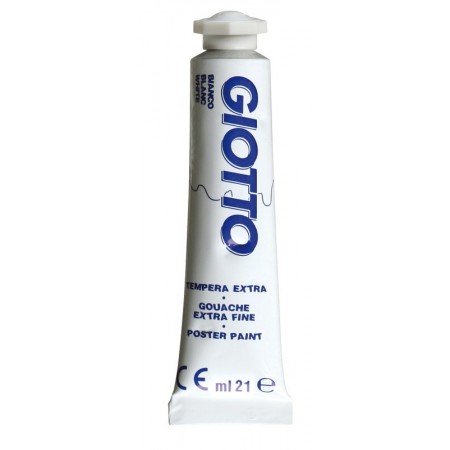 COLORI A TEMPERA 21 ML T/7 BIANCO 1