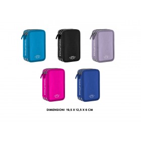 CORREDI 3 ZIP GIOTTO TURBOCOLOR COLORI ASS.
