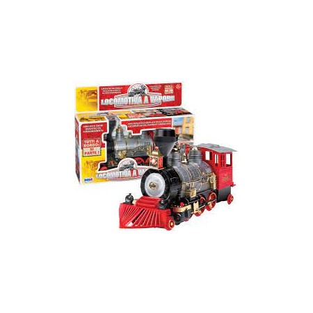 LOCOMOTIVA VAPORE CON SUONI E LUCI