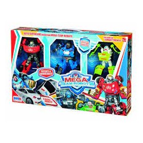 SET 4 ROBOT VEICOLI TRASFORMABILI