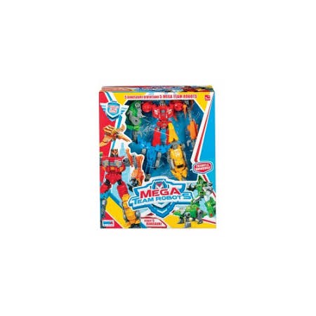 SET MEGA TEAMS ROBOTS