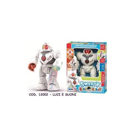 SMARTY KIDS ROBOT LUCI E SUONI A BATTERIA