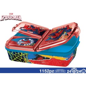 PORTAMERENDE TRE SCOMPARTI SPIDERMAN