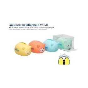 PORTA MONETE IN SILICONE KAWAII